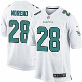 Nike Men & Women & Youth Dolphins #28 Knowshon Moreno White Team Color Game Jersey,baseball caps,new era cap wholesale,wholesale hats